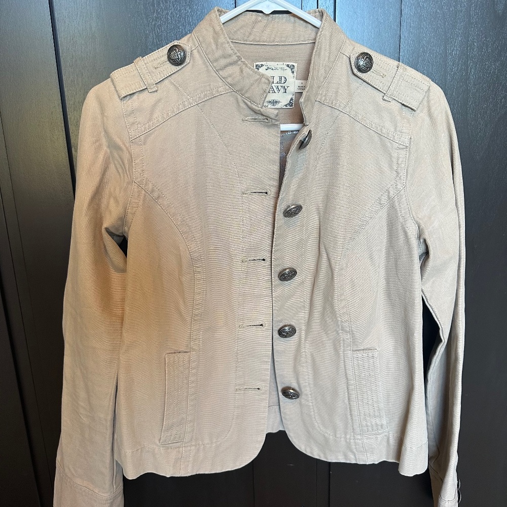 Old navy tan jacket